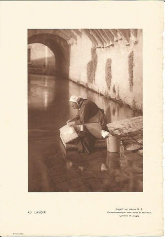 LAMINA 2352: Au Lavoir