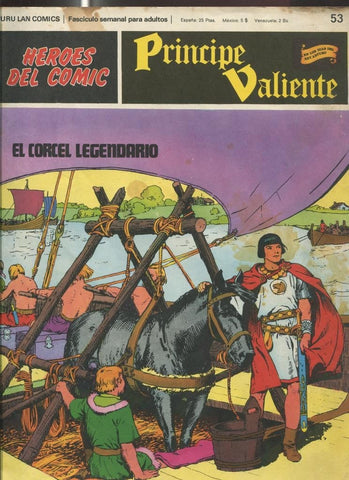 Principe Valiente de Burulan numero 53: El corcel legendario