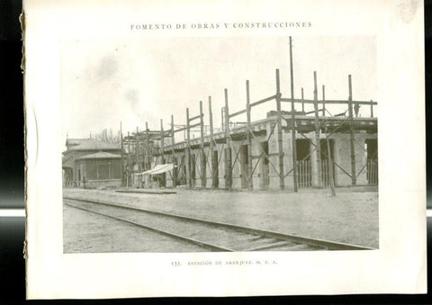 Fomento de Obras y Construcciones lamina 133/134: Madrid  