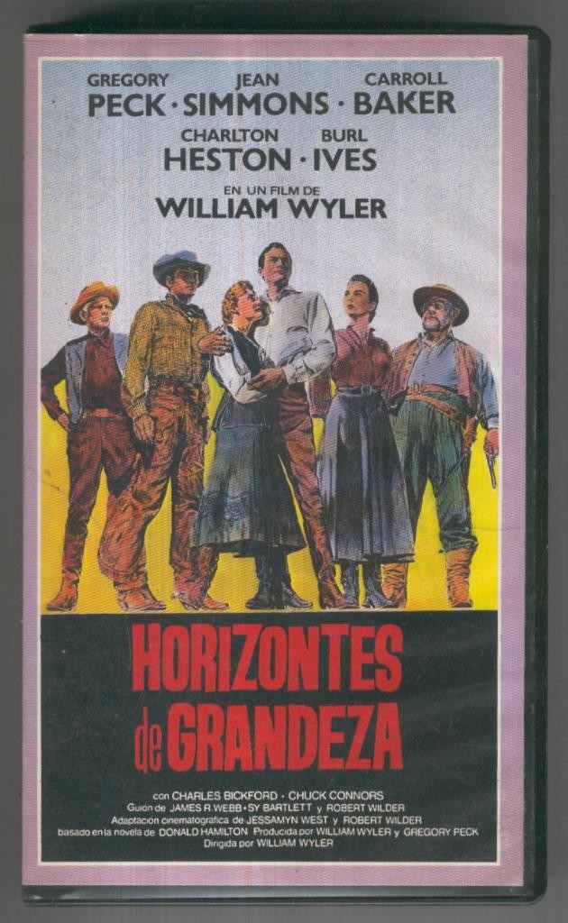 VHS Cine: HORIZONTES DE GRANDEZA - William Wyler