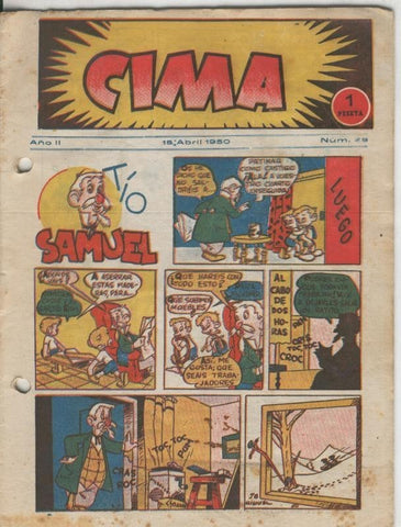 Cima numero 28, 15 abril 1950