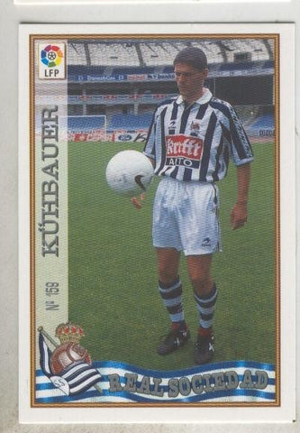 Cromo Liga 97/98: Real Sociedad numero 159: Kuhbauer