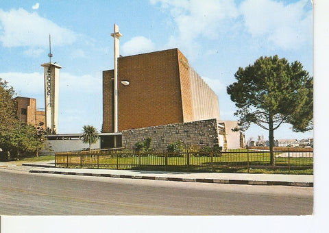 Postal 023607 : Iglesia Parroquial de San Nicolas. Fachada principal- Grao de Gandia