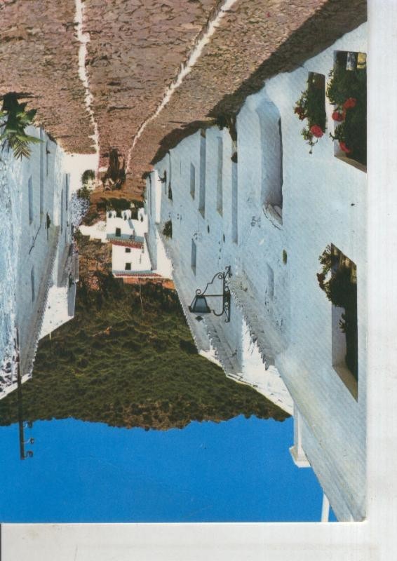 Postal 011205: Calle tipica de Mijas, malaga
