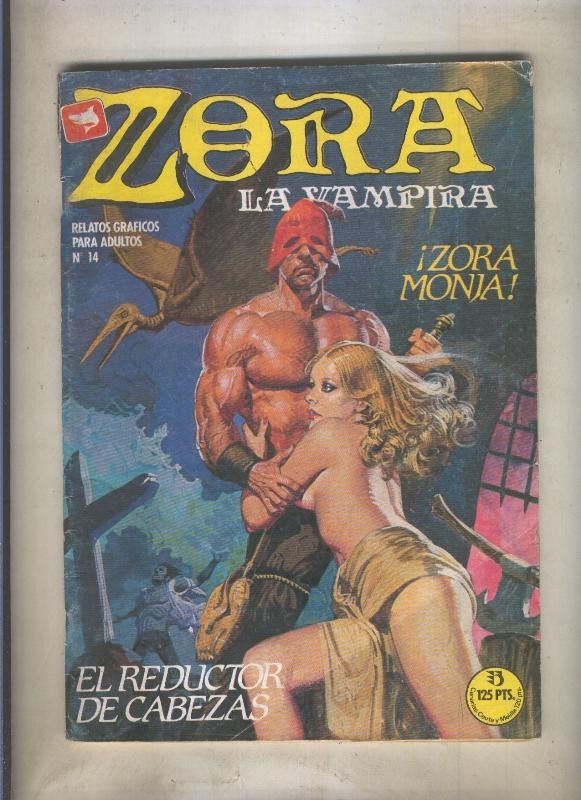 Zora la vampira numero 14: El reductor de cabezas (numerado 4 en trasera)