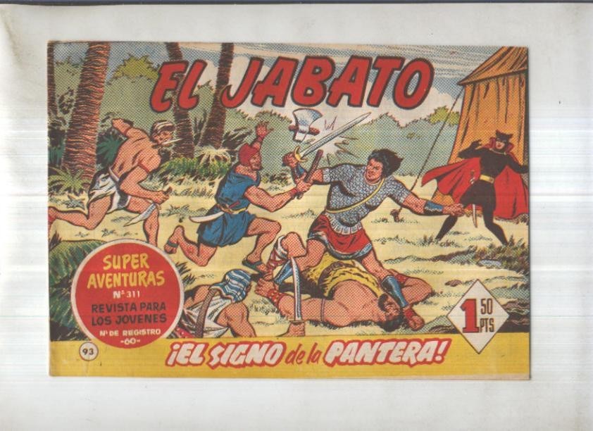 Bruguera: El Jabato numero 093: El signo de la pantera
