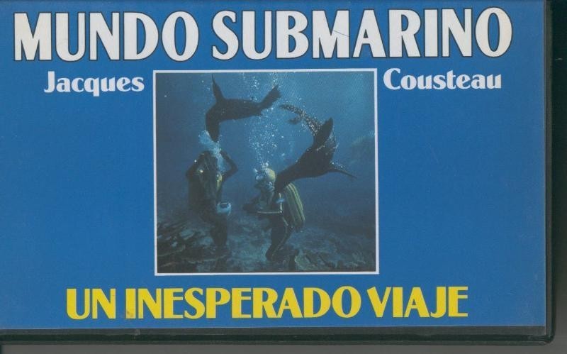 Video VHS: Jacques Cousteau: Mundo Submarino numero 05: Un inesperado viaje
