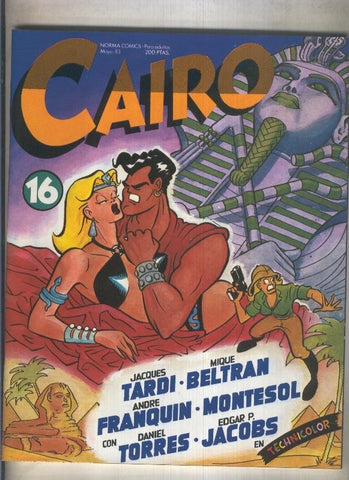 Cairo numero 16 (numerado 3 en trasera)