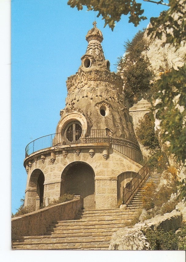 Postal 041918 : Berga. Santuari de la Mare de Deu de Queralt. La Cova