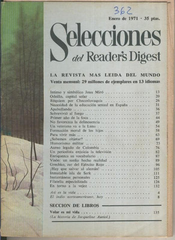 Selecciones del Readers Digest numero 362
