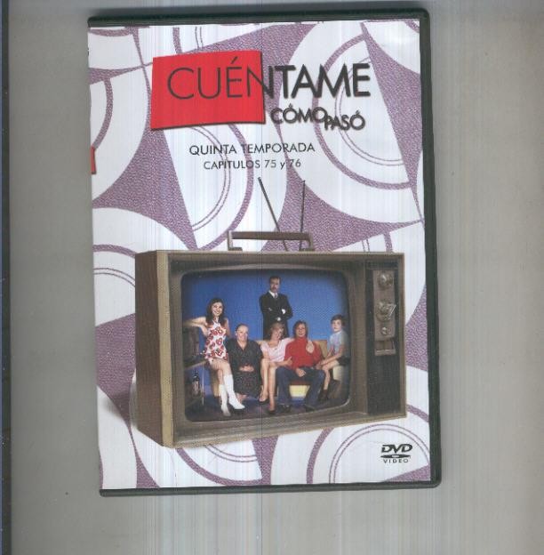 DVD: Cuentame como paso, numero 035 quinta temporada, capitulo 075/076