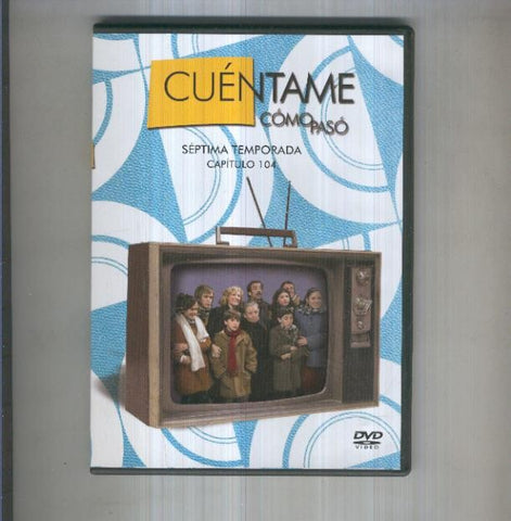 DVD: Cuentame como paso, numero 060, cuarta temporada, capitulo 104