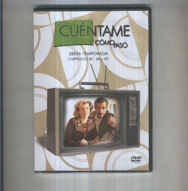 DVD: Cuentame como paso, numero 046, sexta temporada, capitulo 087/088/089