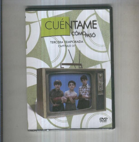 DVD: Cuentame como paso, numero 130, tercera temporada, capitulo 037