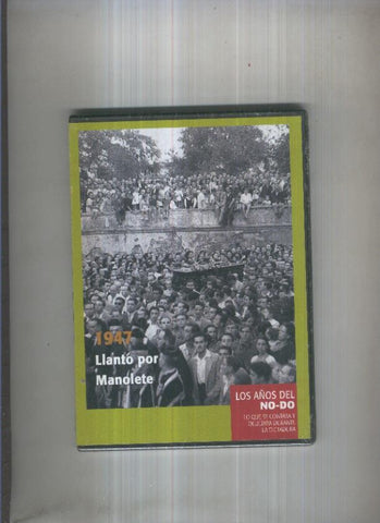 DVD: Los años del NO-DO 1947: Llanto por Manolete