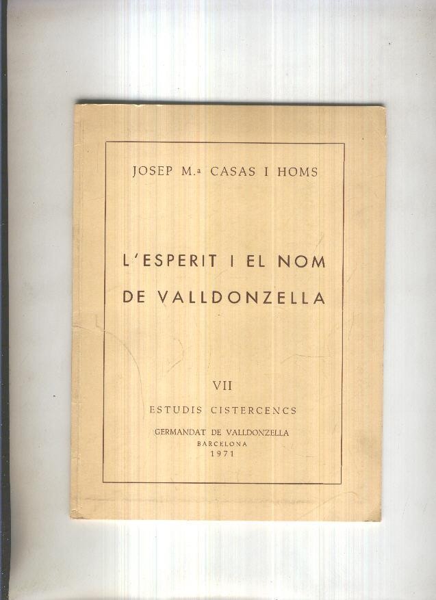 L esperit i el nom de Valldonzella VII