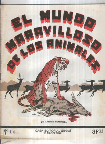 El mundo maravilloso de los animales numero 14: El cerdo y el jabali, Rinocerontes y hipopotamos