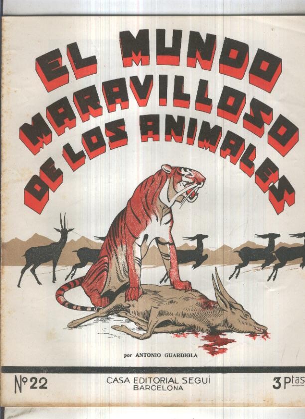 El mundo maravilloso de los animales numero 22: Los marsupiales