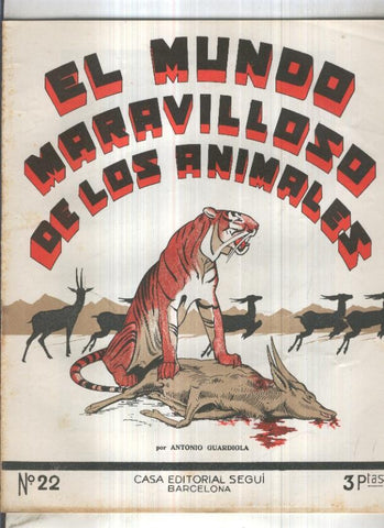 El mundo maravilloso de los animales numero 22: Los marsupiales
