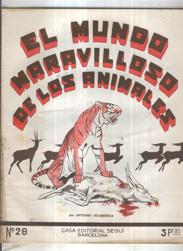 El mundo maravilloso de los animales numero 28: El zorro