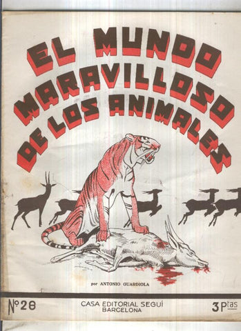 El mundo maravilloso de los animales numero 28: El zorro