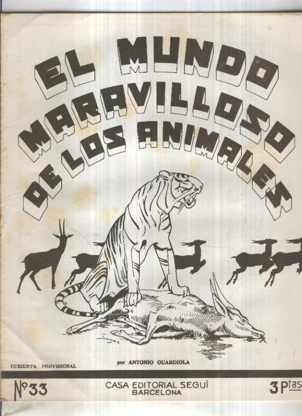 El mundo maravilloso de los animales numero 33: El camello, el dromedario y el asno