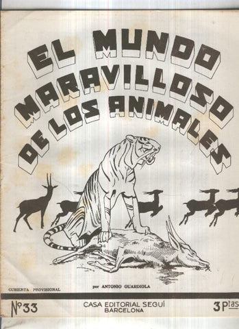 El mundo maravilloso de los animales numero 33: El camello, el dromedario y el asno