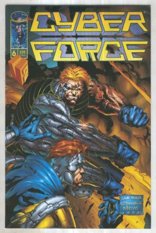 CYBER FORCE Vol.2 No.06: Enfrentados (World Comics 1996)
