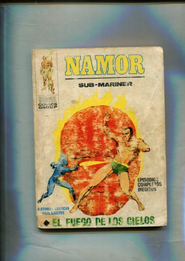 Namor carton numero 22: El fuego de los cielos