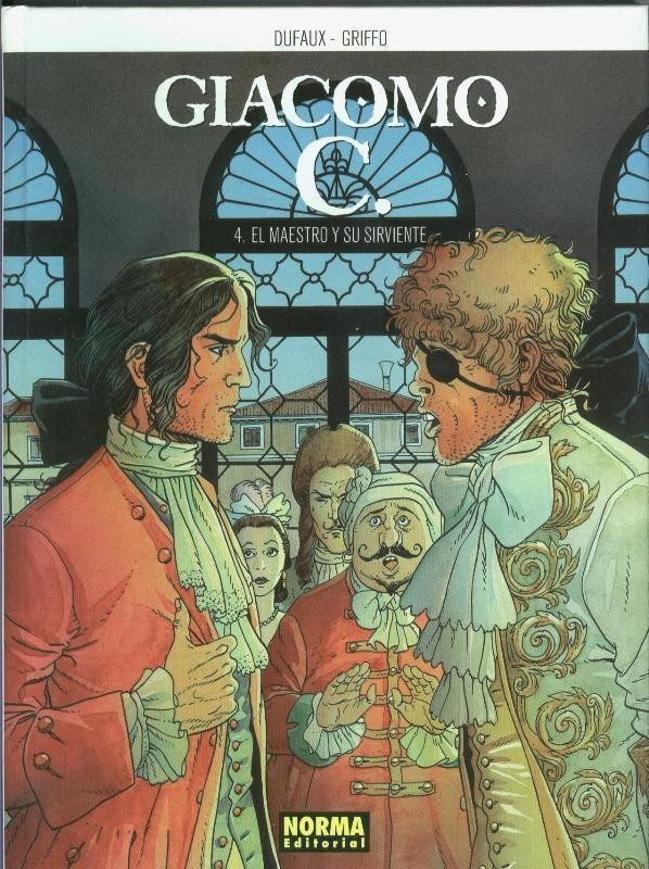 Giacomo C. volumen 04: El maestro y su sirviente