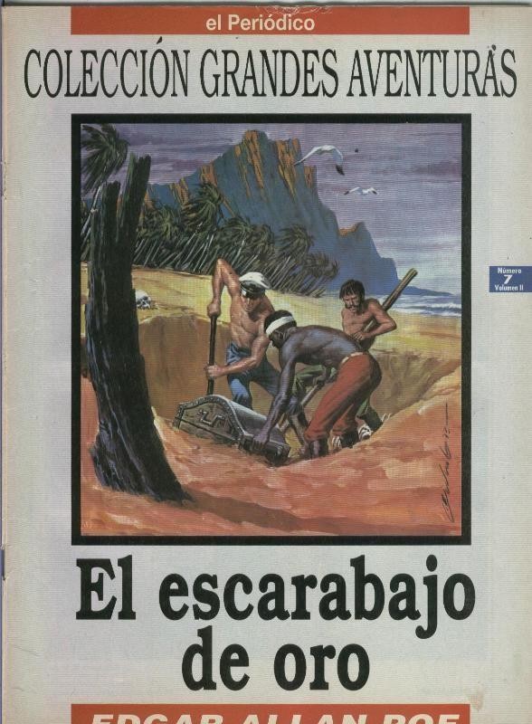 Grandes Aventuras tomo segundo numero 07: El escarabajo de oro