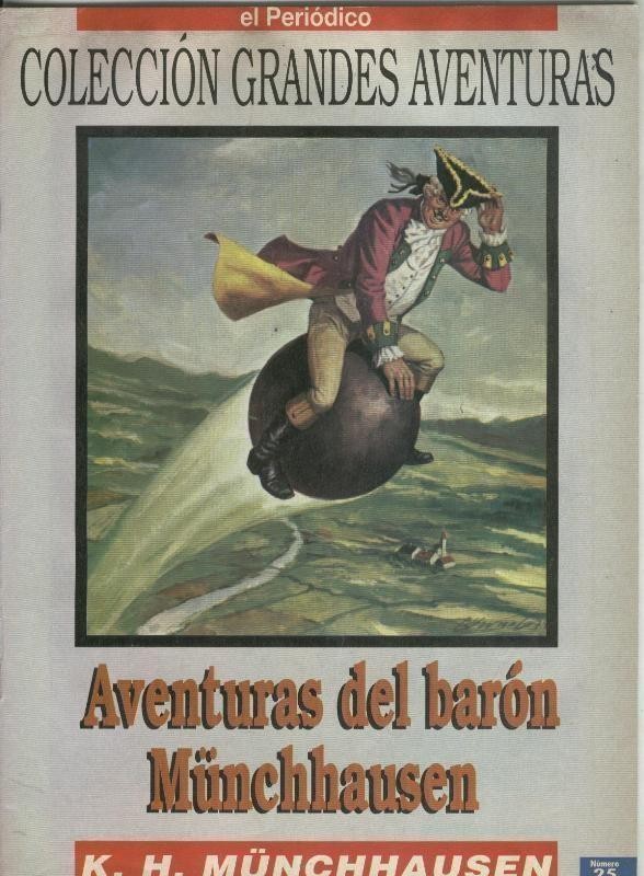 Grandes Aventuras tomo segundo numero 25: Aventuras del baron Munchhausen