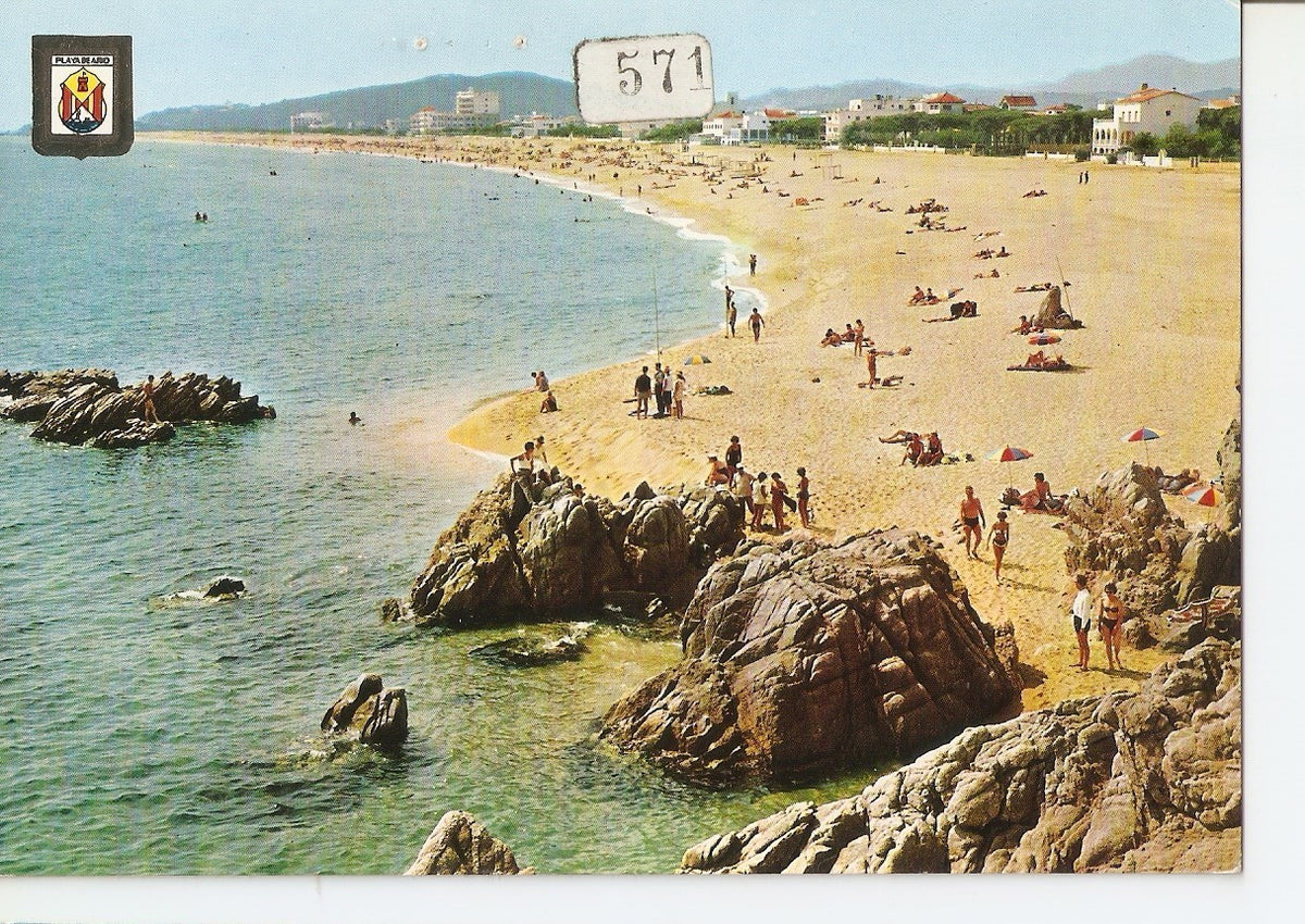 Postal 037930 : Playa de Aro (Costa Brava). Vista general