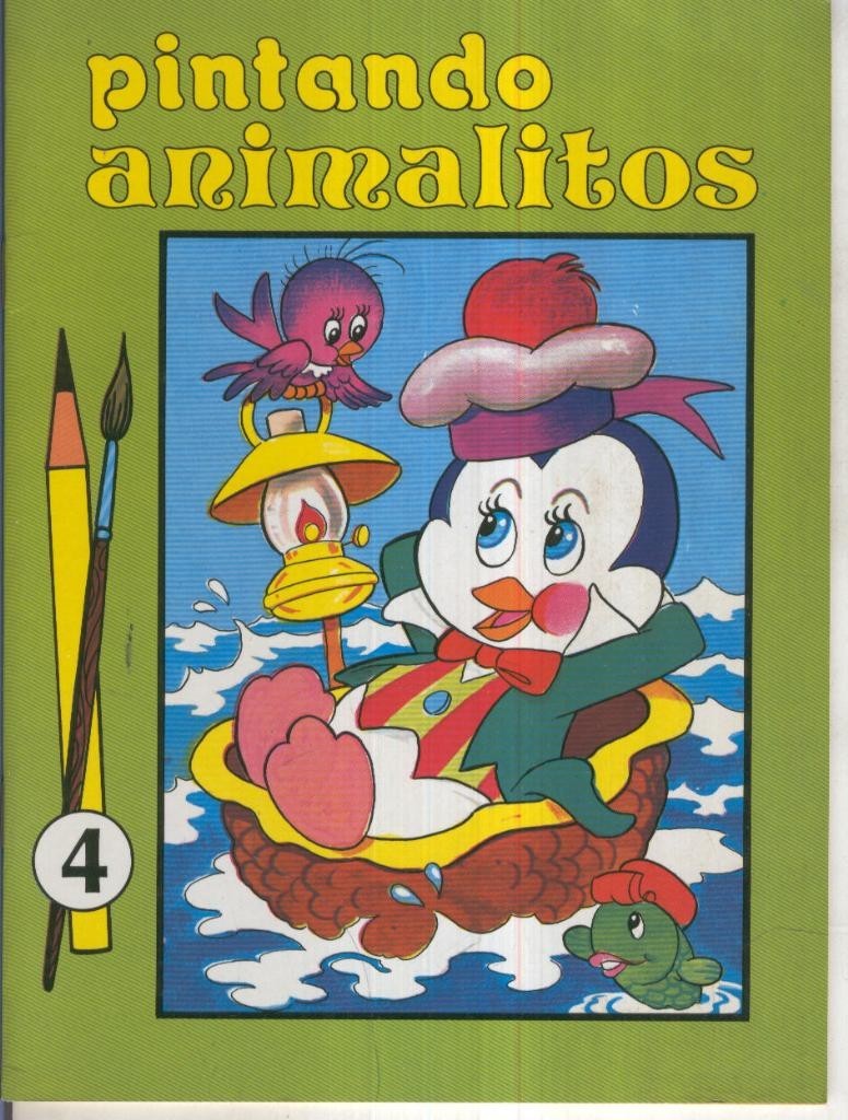 PINTANDO ANIMALITOS No.04 - (Albumes para Colorear Susaeta)