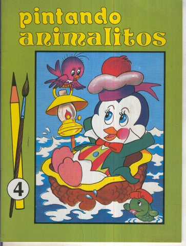 PINTANDO ANIMALITOS No.04 - (Albumes para Colorear Susaeta)