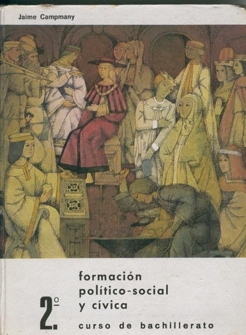 Formacion politico-social y civica, segundo bachillerato