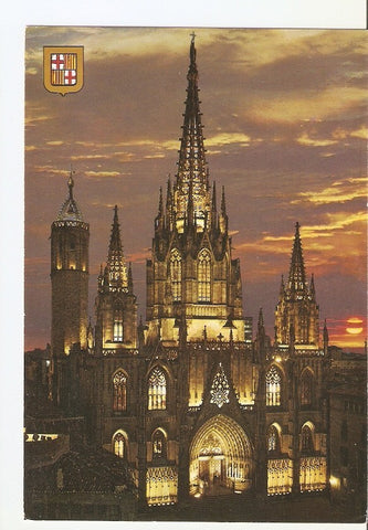 Postal 022923 : Catedral de Barcelona