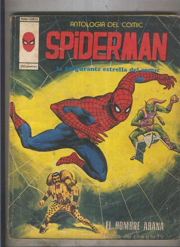 Antologia del comic volumen 12: Spiderman (numerado 5 en trasera)