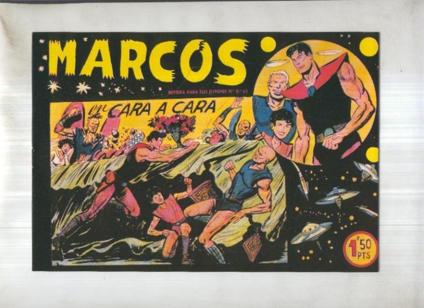 Facsimil: Marcos de Manuel Gago numero 14: Cara a cara