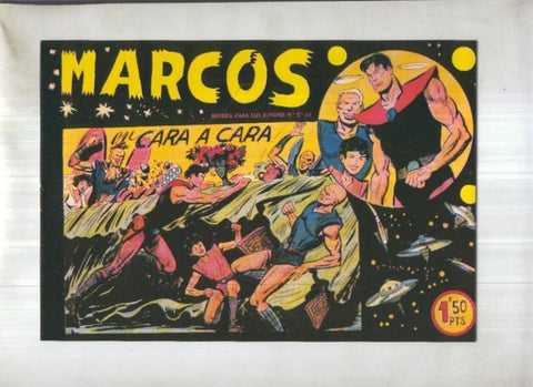 Facsimil: Marcos de Manuel Gago numero 14: Cara a cara