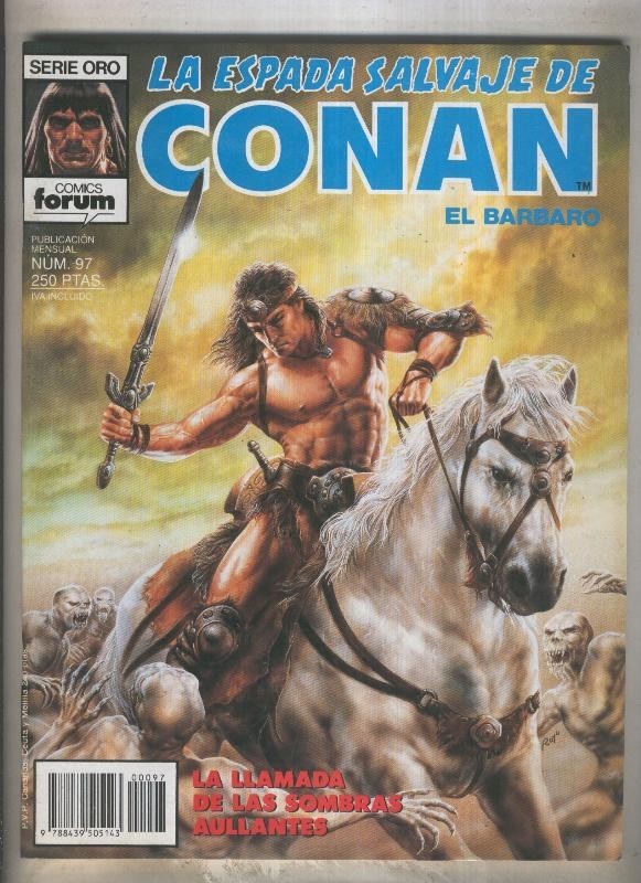 La Espada Salvaje de Conan primera edicion numero 097 (numerado 5 en trasera)