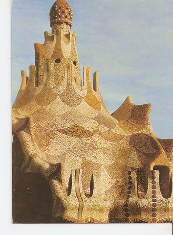 Postal 037608 : Antoni Gaudi Park Guell Barcelona