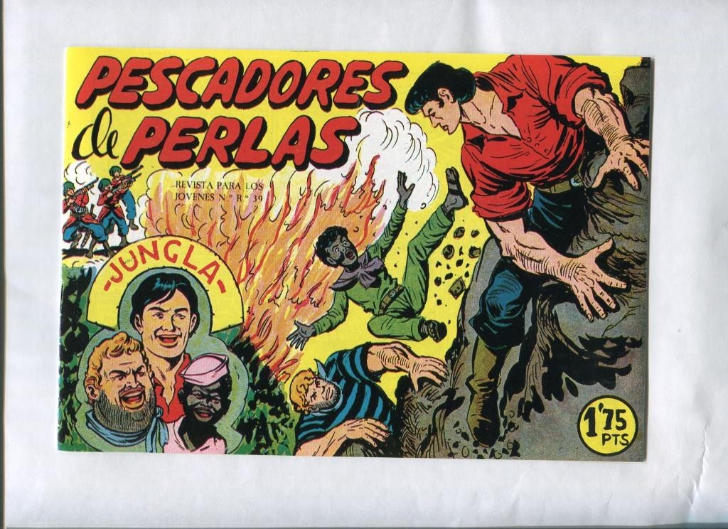 Facsimil: Jungla numero 22: Pescadores de perlas
