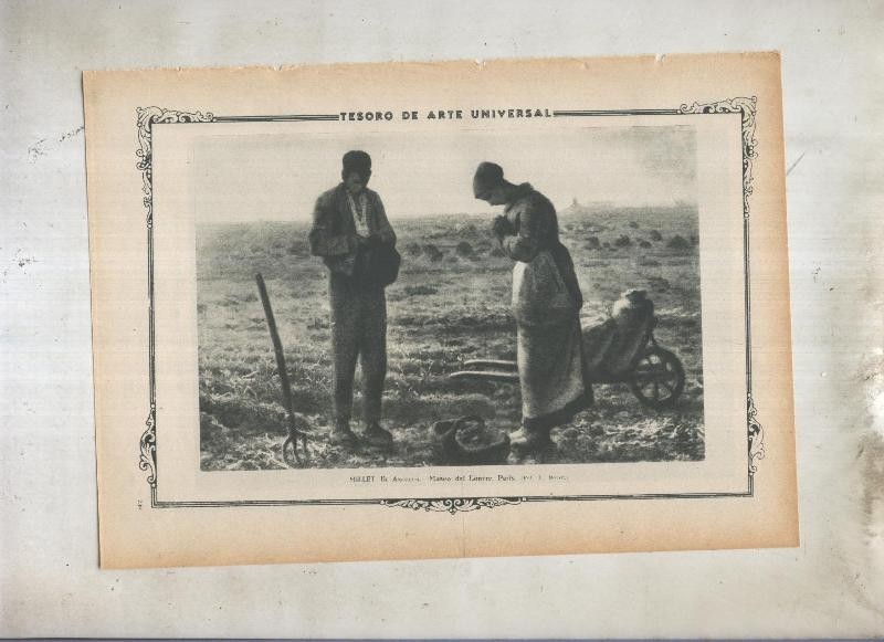 Lamina 139: El Angelus de Millet