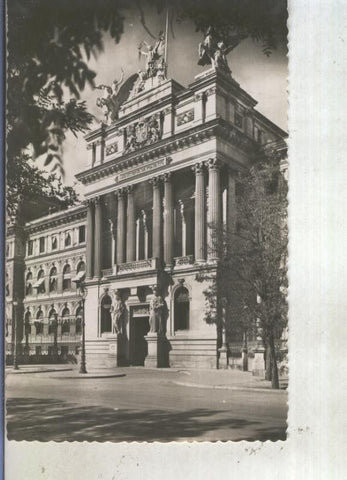 Postal 012935: Madrid, edificio del ministerio de obras publicas