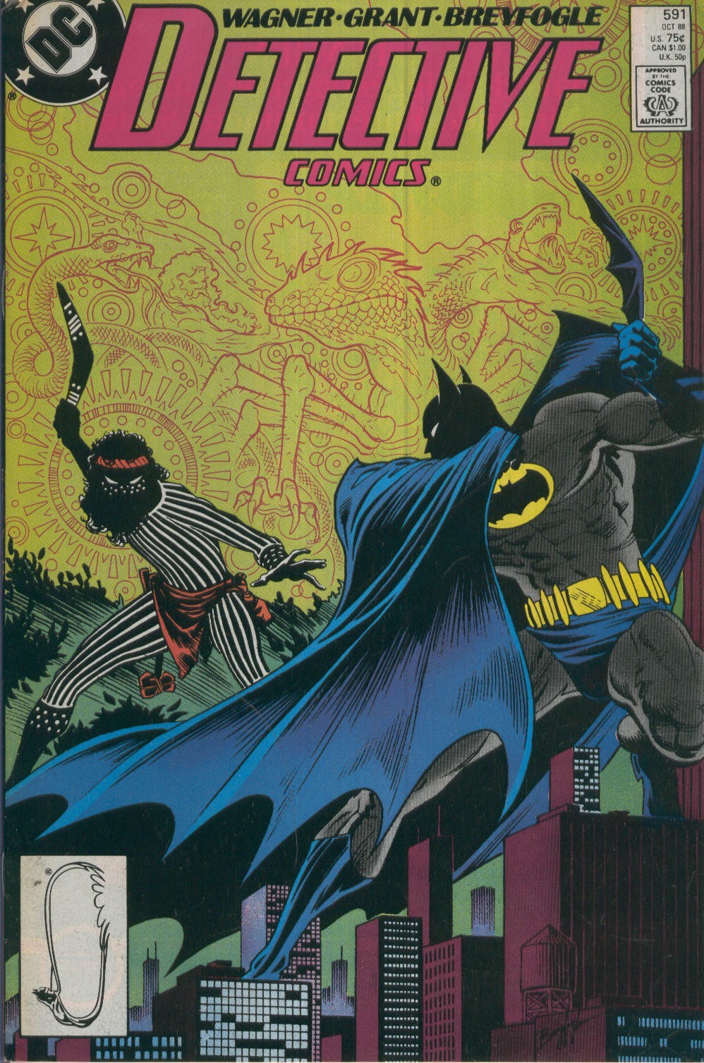 DETECTIVE COMICS Volume.1 Numero 591: Aborigine