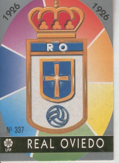 Cromo Liga 97/98: Real Oviedo numero 337: Escudo