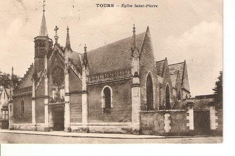 Postal 023079 : Tours - Eglise Sanit-Pierre
