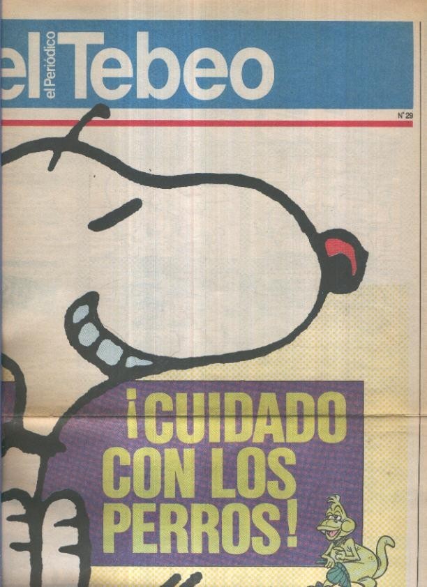 El Tebeo-Dominical dirigido por Toutain, año 90 numero 29: Cuidado con los perros