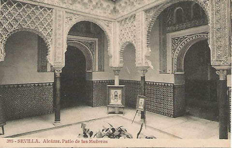 Postal 50463: SEVILLA - Alcazar- Patio de las Muñecas